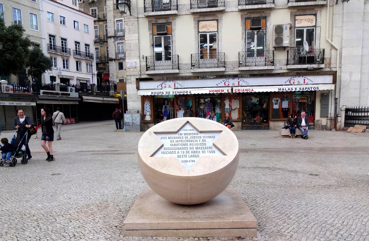 Memorial of Lisbon 1506 Massacre of Jews